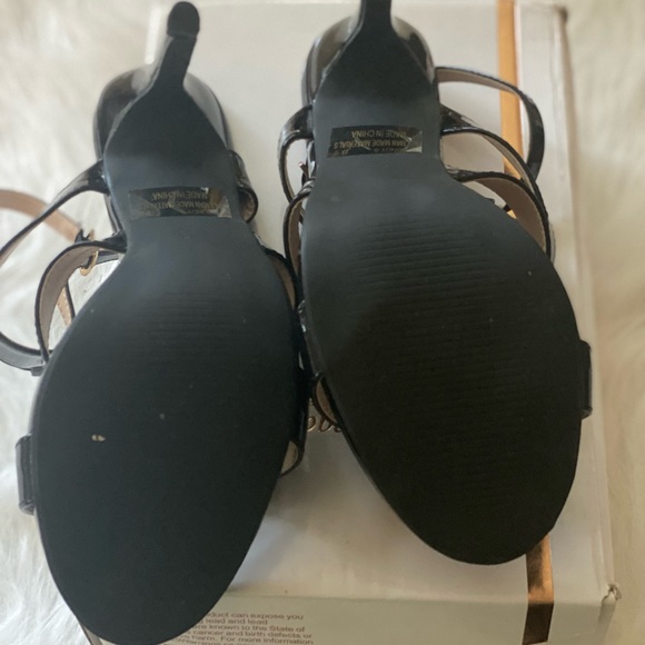 Elegant sandals black in size 8.5 - Picture 4 of 4